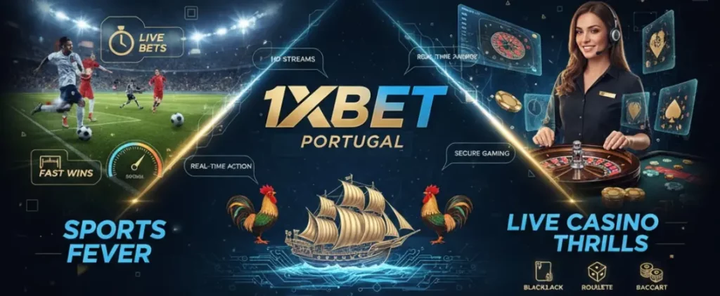 Como começar a jogar no cassino ao vivo da 1xBet