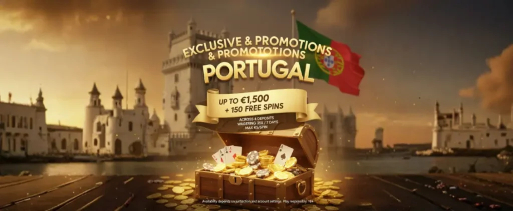 Bônus e promoções exclusivas em Portugal